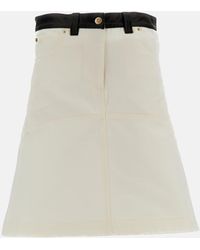 Wales Bonner - Cotton Denim Skirt - Lyst