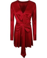 Alberta Ferretti - Dresses Red - Lyst
