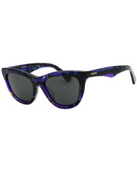 Burberry - Sunglasses Cat Eye Full Rim, Check Frame And Dark Lens Be4435F411387 - Lyst