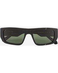 FACE HIDE - Vision Cosmo Sunglasses With Logo - Lyst