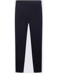 Brioni - Navy Cotton Cashmere And Silk Blend Pants - Lyst
