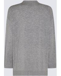 Allude - Wool And Cashmere Blend Cardigan - Lyst