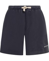 Palm Angels - Classic Shorts With Logo - Lyst