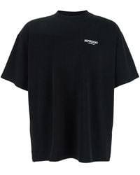 Represent - T-Shirt With Logo Cotton - Lyst