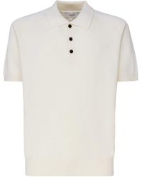 Lardini - Cotton Blend Polo Shirt - Lyst