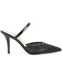 Pinko - Lucy Heeled Lace Mules - Lyst