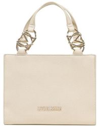 Love Moschino - Beige Polyethylene Handbag - Lyst