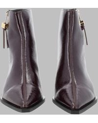 Ganni - Ankle Boots Ana Bio-Based Polyurethane - Lyst