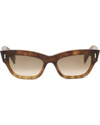 McQueen - Cat-Eye Sunglasses Acetate - Lyst