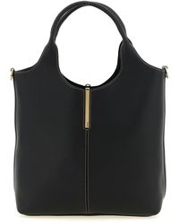 Tod's - Small Metal Plate Shopping Bag - Lyst