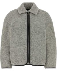 JW Anderson - Melange Wool Blend Jacket - Lyst