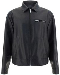 Prada - Leather Jackets - Lyst