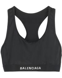 Balenciaga - Crop-top With Logo - Lyst