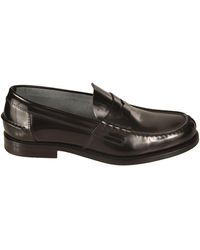 Tod's - Logo Stamp Loafers - Lyst