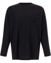 Y-3 - Oversized Gradient Stripes' T-Shirt - Lyst