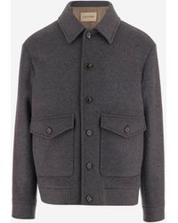 Valentino - Jacket Wool-Cashmere Blend - Lyst