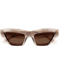 Bottega Veneta - Cat-eye Frame Sunglasses - Lyst