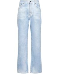 Haikure - Cotton Denim Korea Slightly Flared Jeans - Lyst