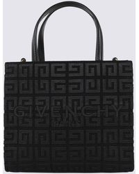 Givenchy - Canvas Leather Mini G Tote Bag - Lyst