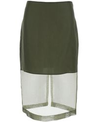 FEDERICA TOSI - Skirt With Zip Closure - Lyst