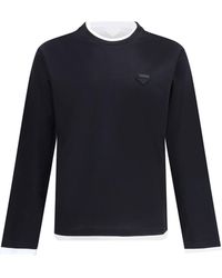 Prada - Long-Sleeved T-Shirt - Lyst