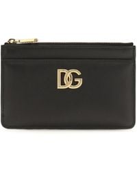Dolce & Gabbana - Leather Card Holder - Lyst