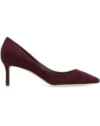 Jimmy Choo - Romy 60 Suede Pumps Goatskin - Lyst