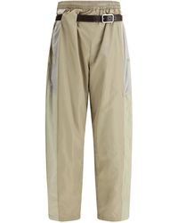 Magliano - Nylon Pants With Built-In Belt - Lyst