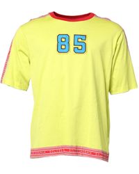 Dolce & Gabbana - 85 Embroidered Short Sleeve Tee - Lyst