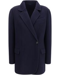 Brunello Cucinelli - Single-Breasted Wool And Cashmere Jacket - Lyst