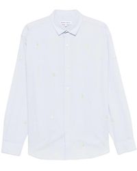 Maison Labiche - Breteuil Sailboat-Embroidered Shirt - Lyst