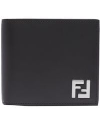 Fendi - Ff Bi-Fold Wallet - Lyst