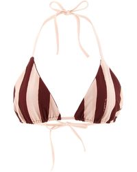 Fendi - 'Pequin' Reversible Bikini Top - Lyst