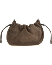 Brunello Cucinelli - 'Bucket Mellow' Mini Crossbody Bag - Lyst