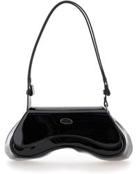DIESEL - 'Play' Shoulder Bag With Logo Plate - Lyst