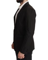 Dolce & Gabbana - Cotton Single Breasted Blazer Jacket - Lyst