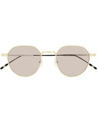 Montblanc - Sunglasses Square Full Rim, Frame And Lens Mb0060S002 - Lyst