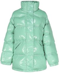 Stand Studio - Shiny Effect Down Jacket - Lyst