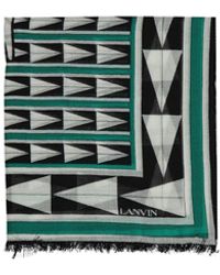 Lanvin - Wool Scarf - Lyst