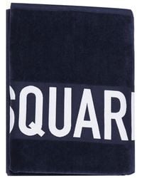 DSquared² - Beach Towel With Logo - Lyst