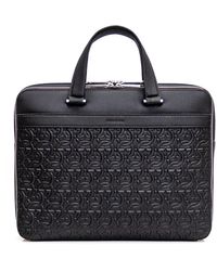 Ferragamo - Business Bag With Embossing - Lyst