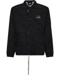 C.P. Company - Chrome-R Nylon Lens Overshirt - Lyst