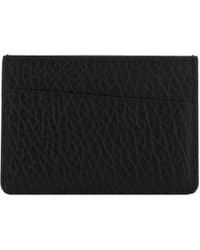 Maison Margiela - Card Holder With Stitching Calf Leather Bos Taurus Wallet - Lyst