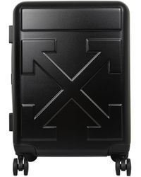 off white suitcase