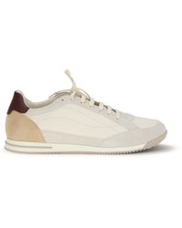 Brunello Cucinelli - Deer And Suede Sneakers - Lyst