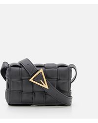 Bottega Veneta - Small Padded Cassette Leather Shoulder Bag - Lyst