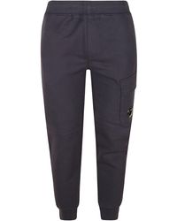 C.P. Company - Diagonal Raised Fleece Cargo Pants - Lyst
