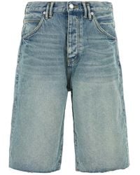Purple Brand - Denim Bermuda Shorts - Lyst