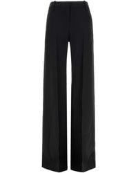 Ermanno Scervino - Gabardine Palazzo Pant - Lyst