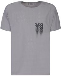 Y-3 - Run Ss T-Shirt - Lyst
